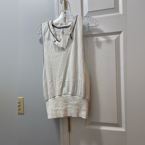 Free People Movement So Twisted Tank in white and black size medium - Picture 3 of 5